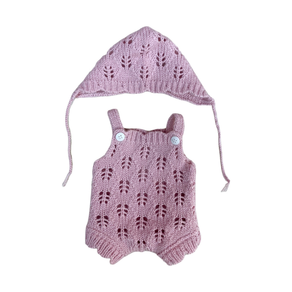 Conjunto Peto y Gorro 25 - 31 CM Hecho a mano - Bebes Reborn House