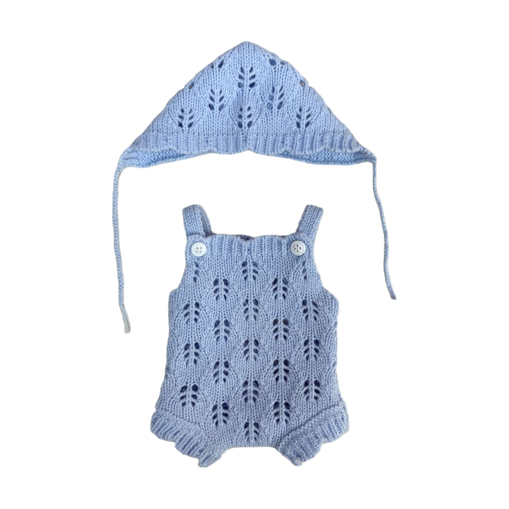 Conjunto Peto y Gorro 25 - 31 CM Hecho a mano - Bebes Reborn House