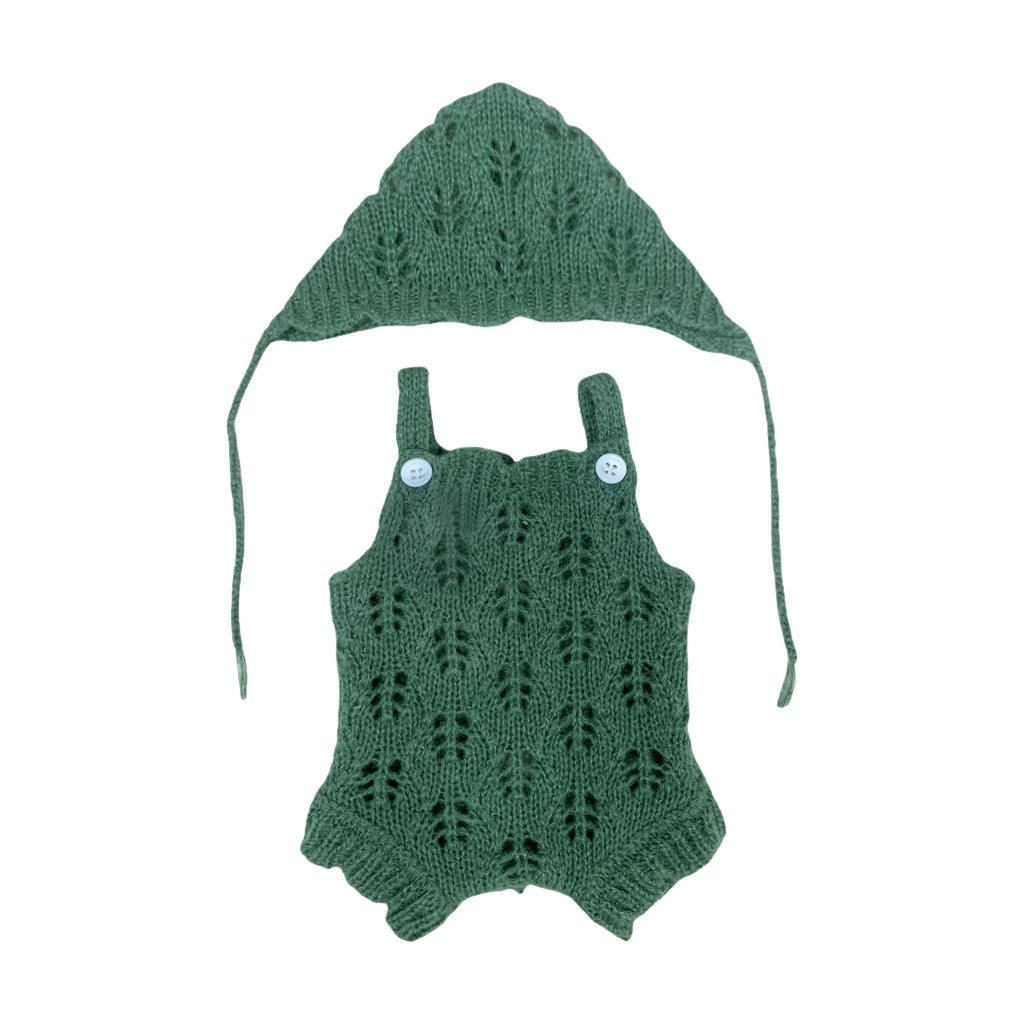 Conjunto Peto y Gorro 25 - 31 CM Hecho a mano - Bebes Reborn House