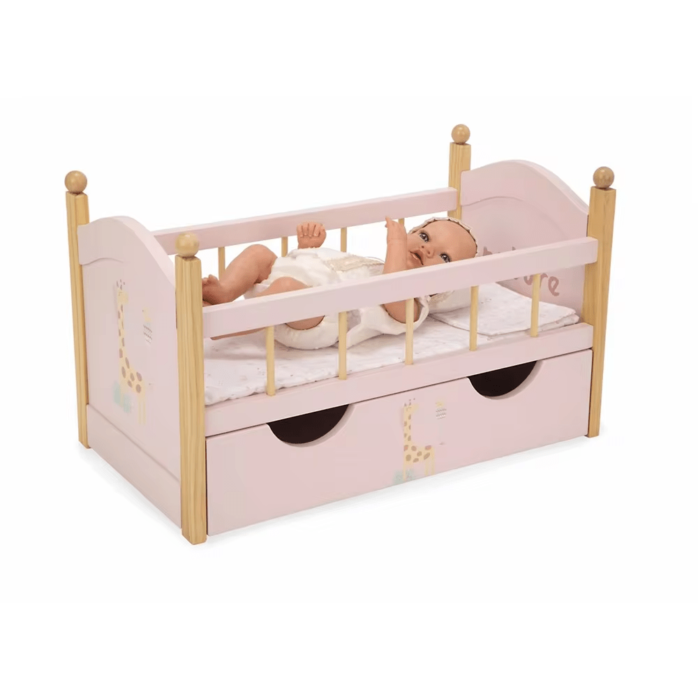 Cuna Cama Madera BRH - Bebes Reborn House