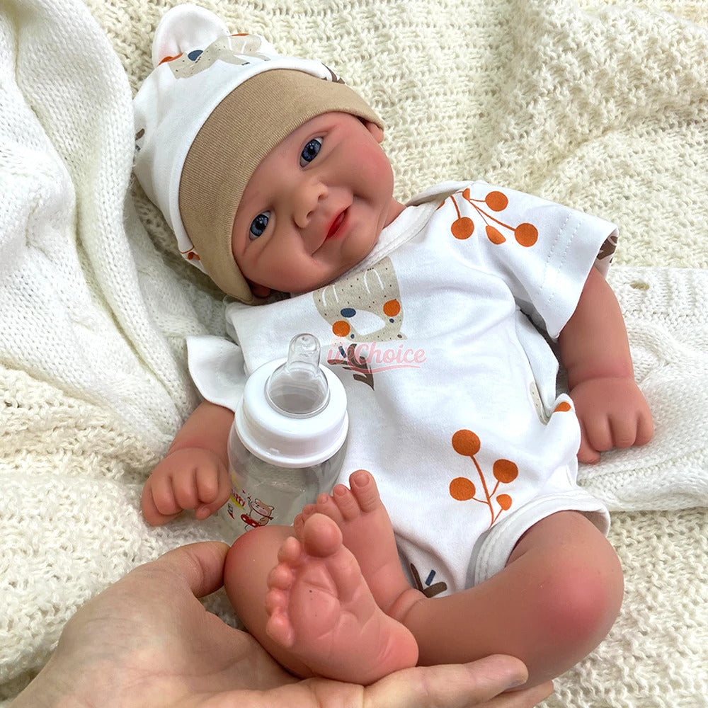 Thiago - Reborn Silicona Premium 43CM - Niño