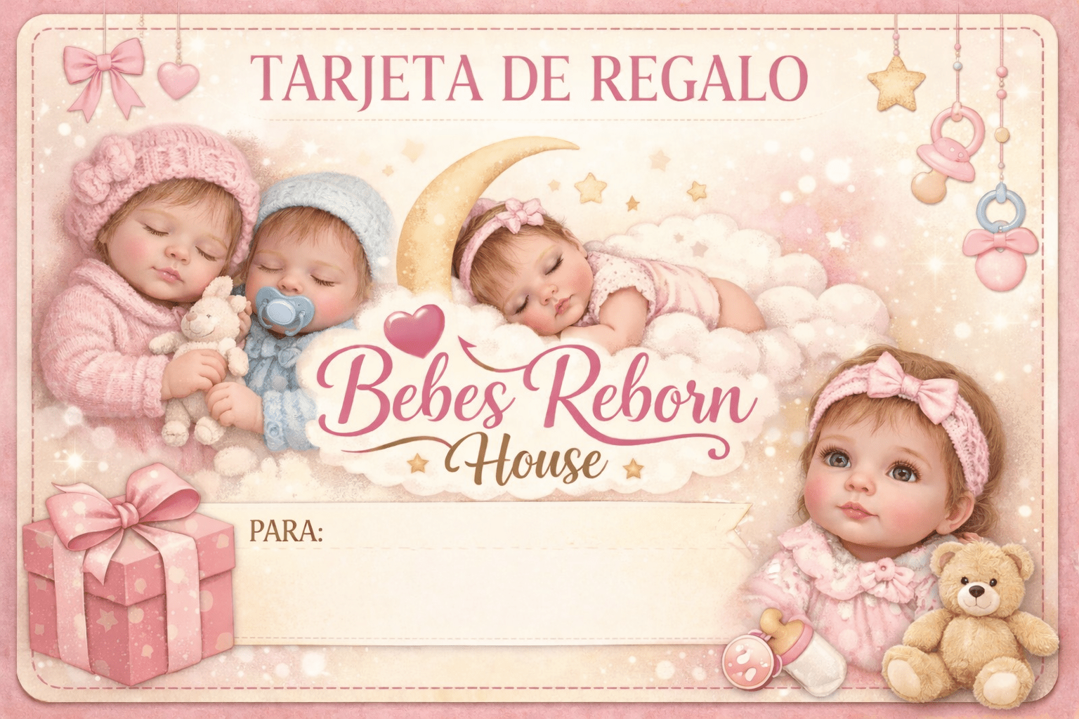 TARJETA DE REGALO - Bebes Reborn House