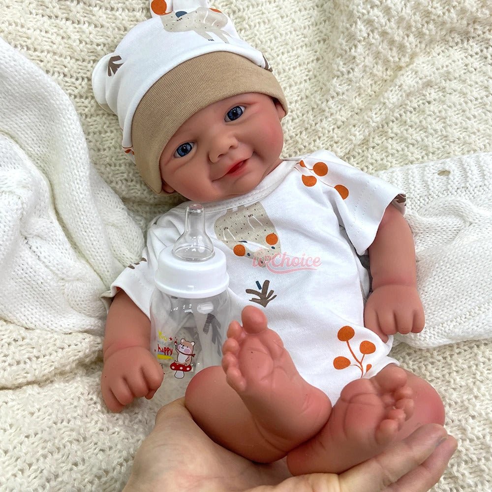 Thiago - Reborn Silicona Premium 43CM - Niño - Bebes Reborn House